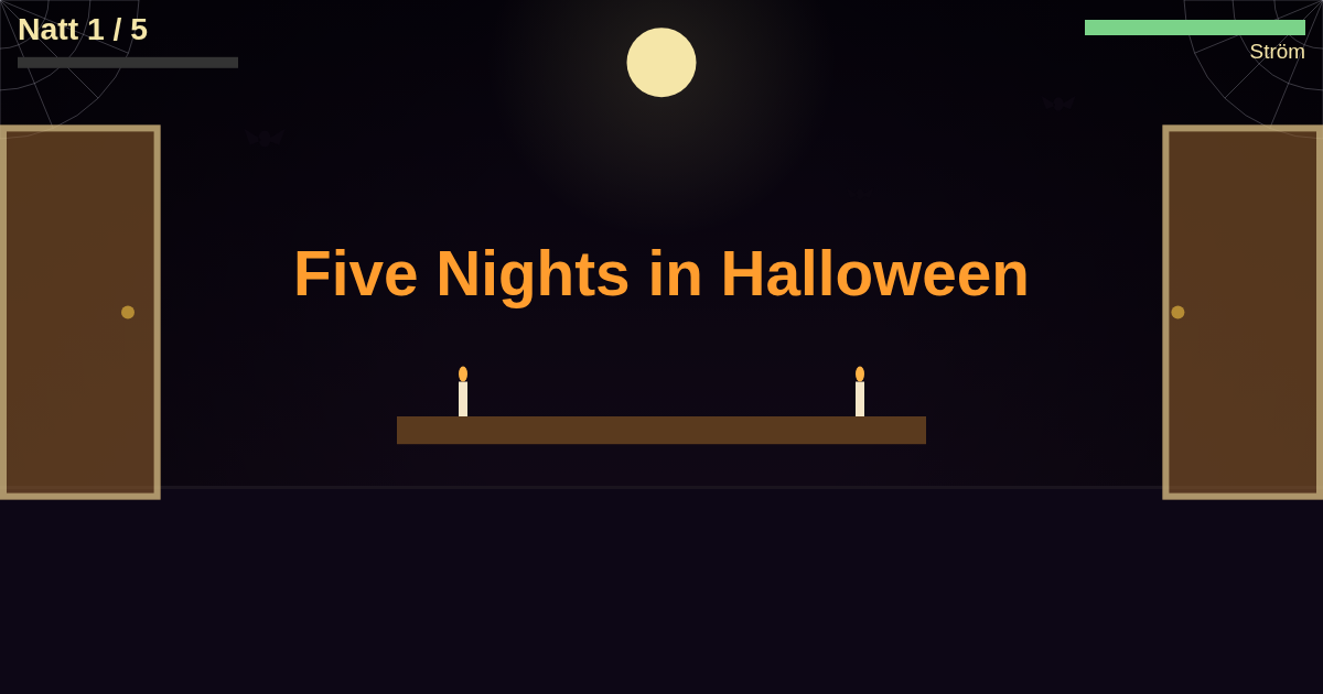 Skärmbild av Five Nights in Halloween