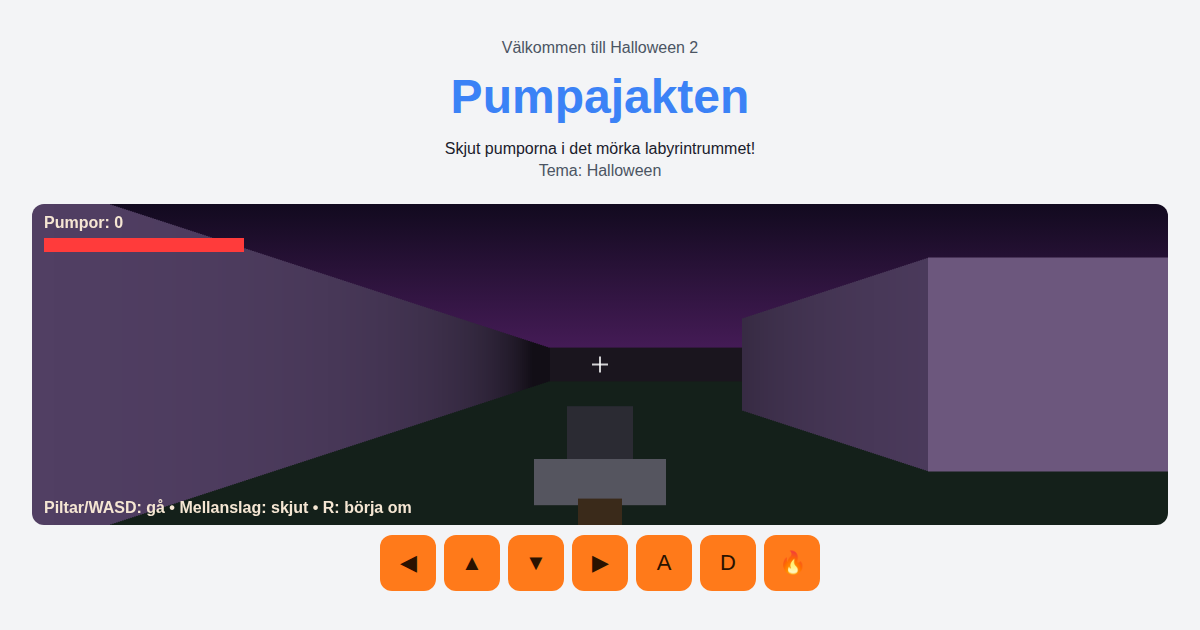 Skärmbild av Pumpajakten