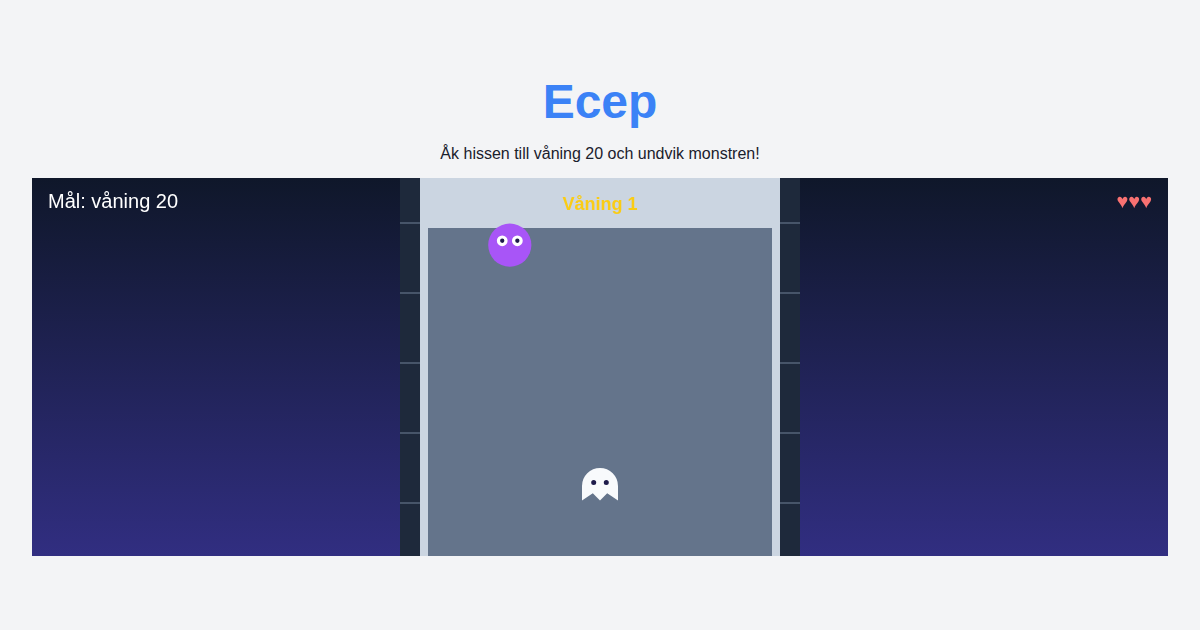 Skärmbild av Ecep